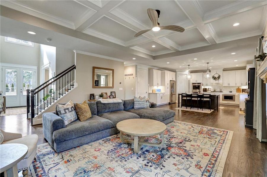 Furnished interior view inside a new home in , Buford (Image 32). Furnished interior view inside a new home in , Buford (Image 32).