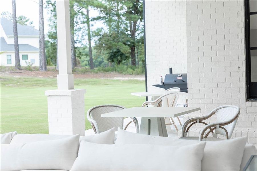 Furnished interior view inside a new home in , Stockbridge (Image 10).