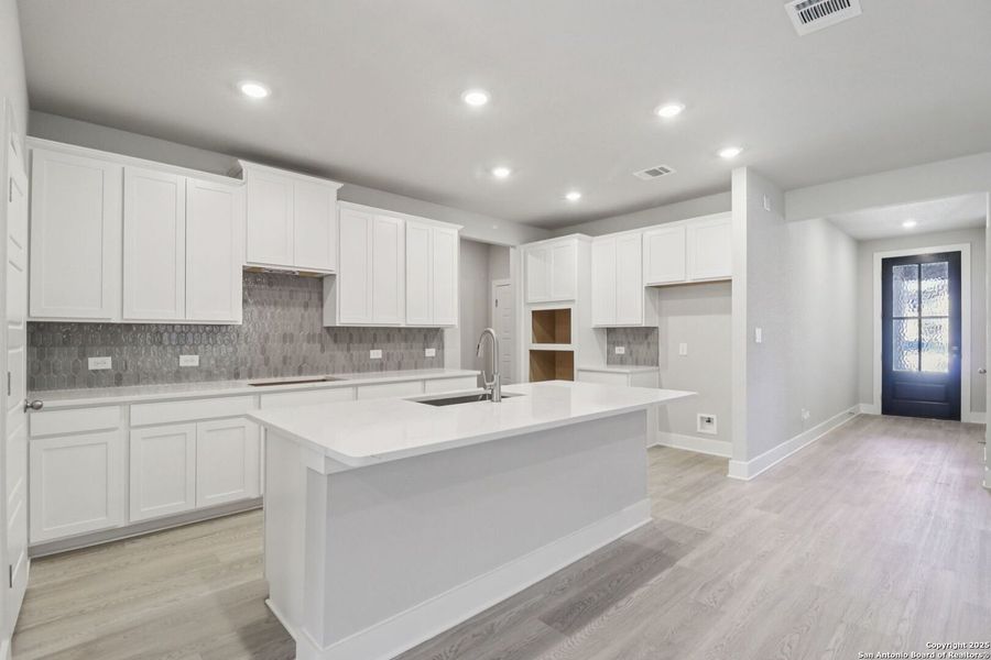 Furnished interior view inside a new home in Fox Falls, Boerne (Image 8).
