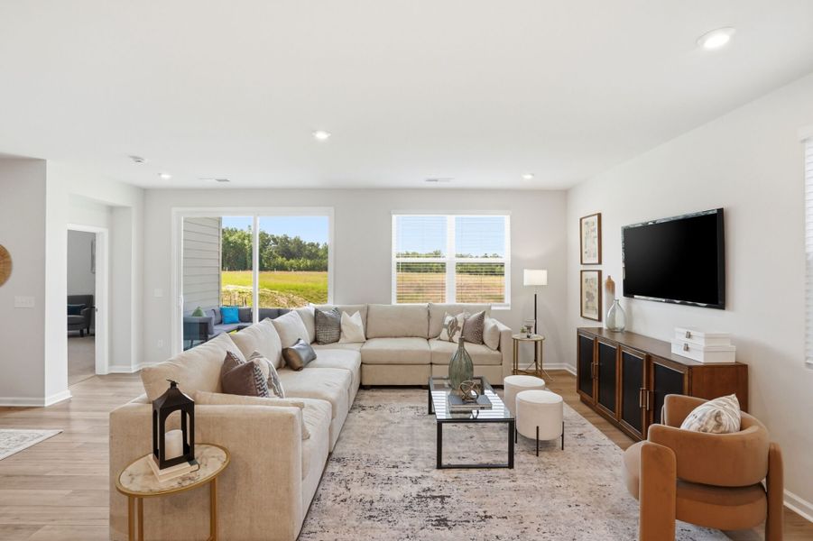 Furnished interior view inside a new home in Westfall, Gastonia (Image 11).