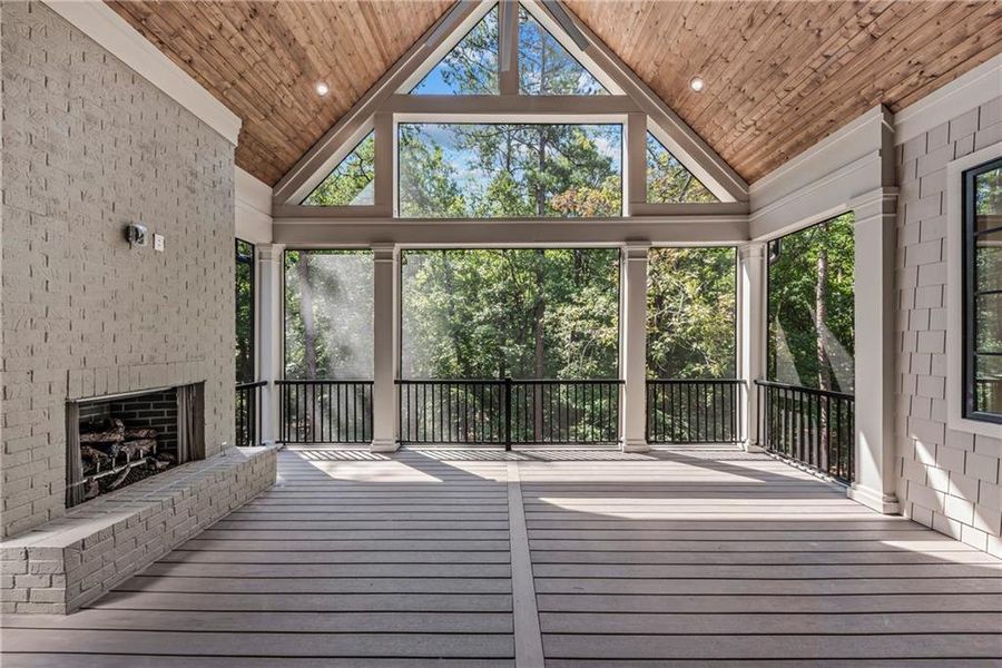 Exterior details and patio area of a home in , Greensboro (Image 34).