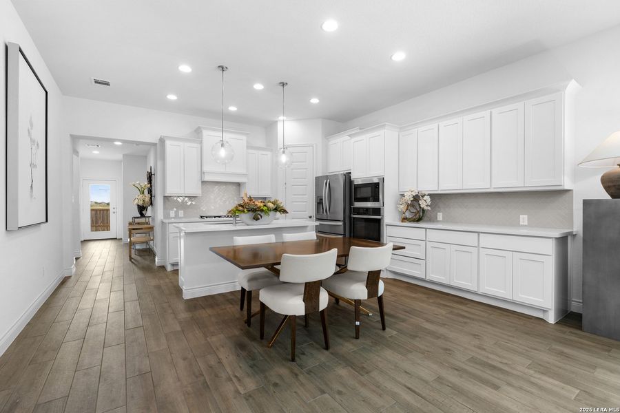 Furnished interior view inside a new home in Legacy at Lake Dunlap, New Braunfels (Image 18).