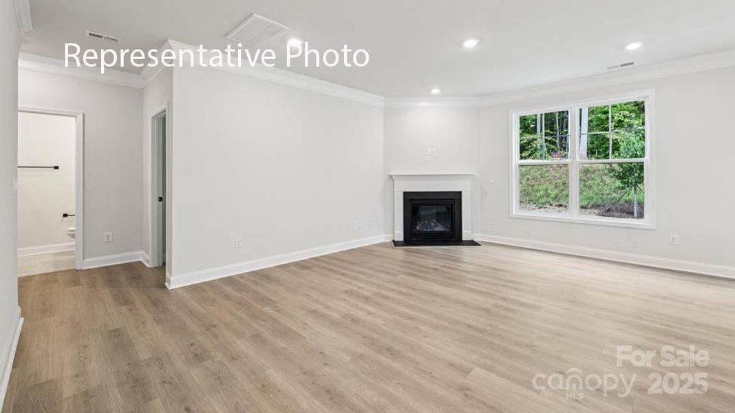 Spacious, unfurnished interior of a new home in Sanctuary at Southgate, Indian Trail (Image 34). Spacious, unfurnished interior of a new home in Sanctuary at Southgate, Indian Trail (Image 34).