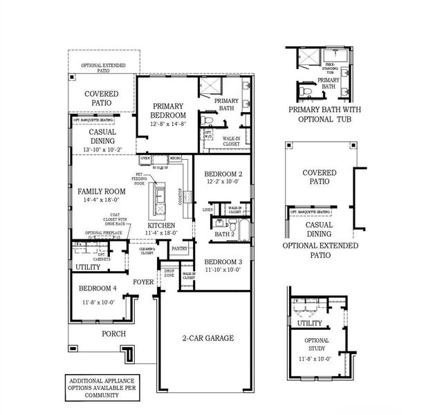 Bonneville Floor Plan Bonneville Floor Plan