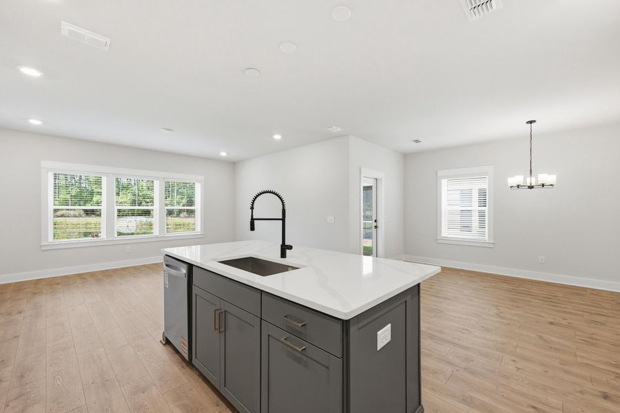 Furnished interior view inside a new home in , Charleston (Image 13).