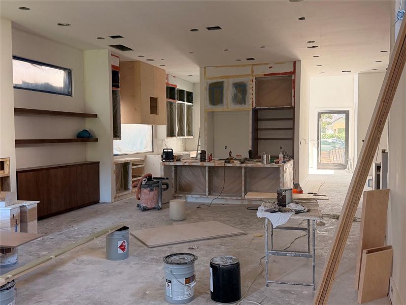 In-progress construction of a new home in , Houston, TX (Image 5).
