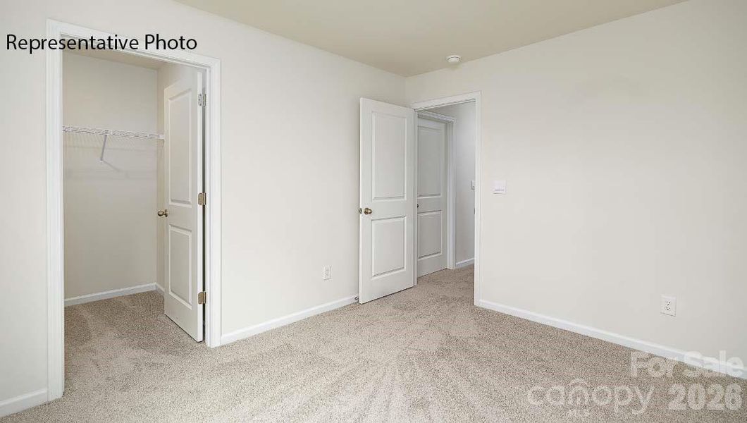 Spacious, unfurnished interior of a new home in Huffman Ridge, Hickory (Image 12).