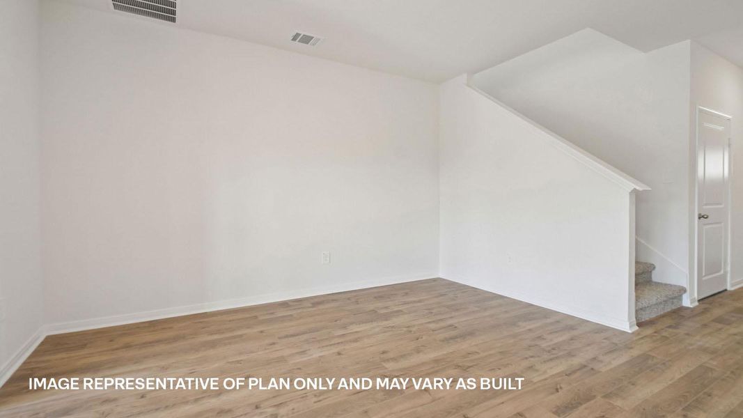 Spacious, unfurnished interior of a new home in Prairie Lakes, Buda (Image 10).