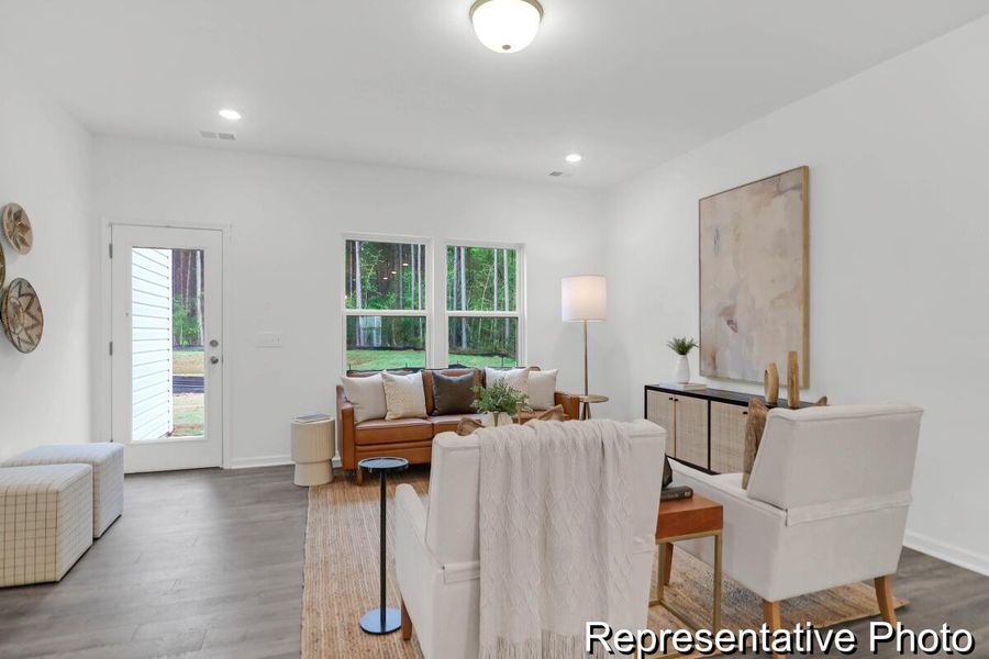 Furnished interior view inside a new home in , Ravenel (Image 16). Furnished interior view inside a new home in , Ravenel (Image 16).