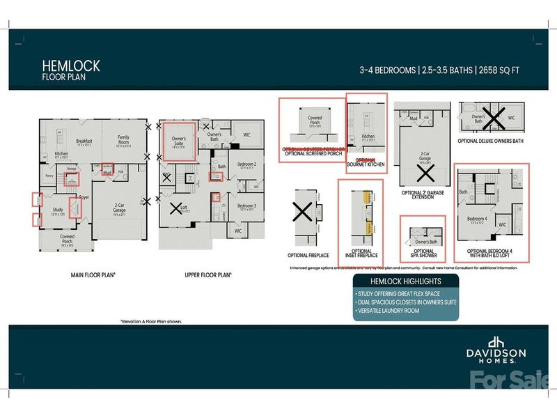 2D floor plan layout of this home in Enclave at Belmont, Belmont, NC (Image 3). 2D floor plan layout of this home in Enclave at Belmont, Belmont, NC (Image 3).