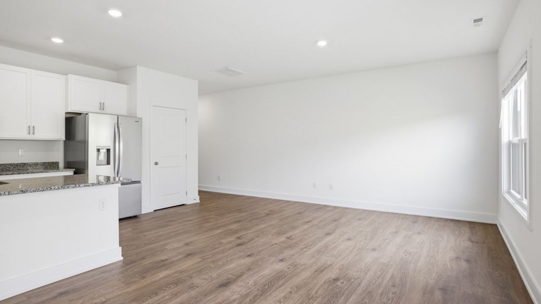 Spacious, unfurnished interior of a new home in Macon Townhomes, Seymour (Image 11). Spacious, unfurnished interior of a new home in Macon Townhomes, Seymour (Image 11).