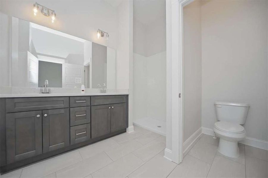 Furnished interior view inside a new home in , Atlanta (Image 5).