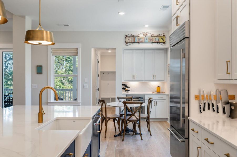 Furnished interior view inside a new home in , James Island (Image 10). Furnished interior view inside a new home in , James Island (Image 10).