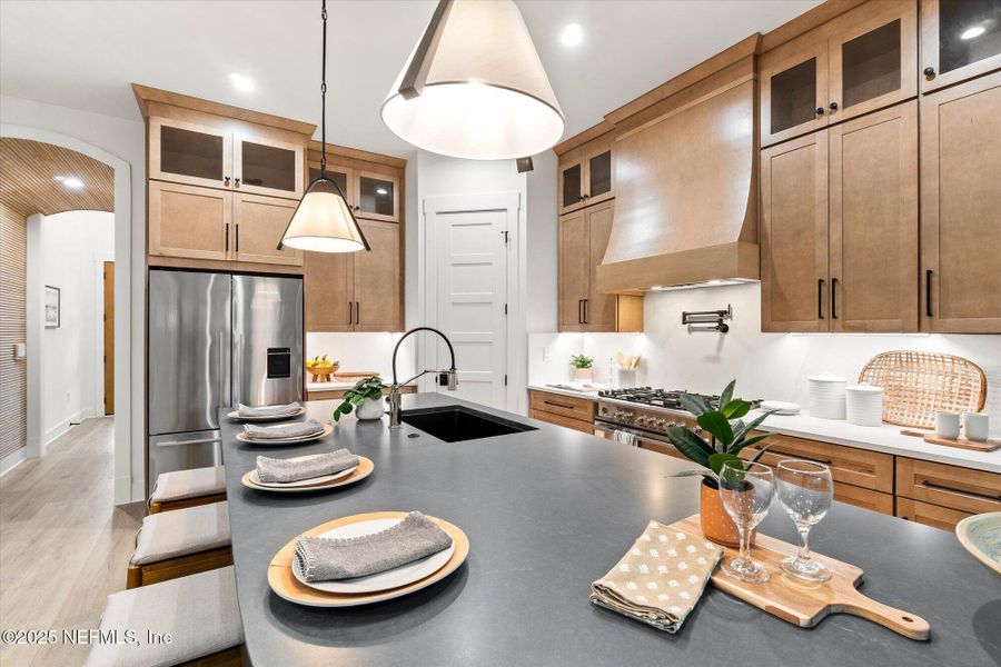 Furnished interior view inside a new home in , Jacksonville Beach (Image 16). Furnished interior view inside a new home in , Jacksonville Beach (Image 16).