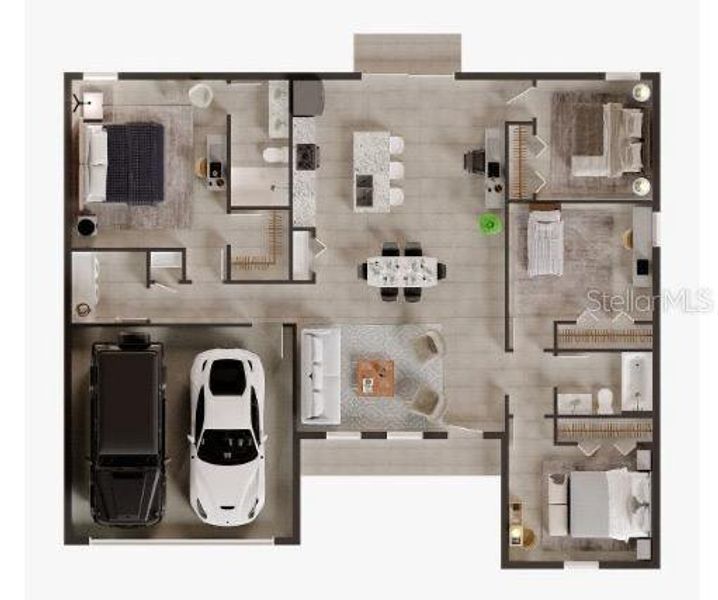 Exterior details and patio area of a home in , Inverness (Image 3). Exterior details and patio area of a home in , Inverness (Image 3).