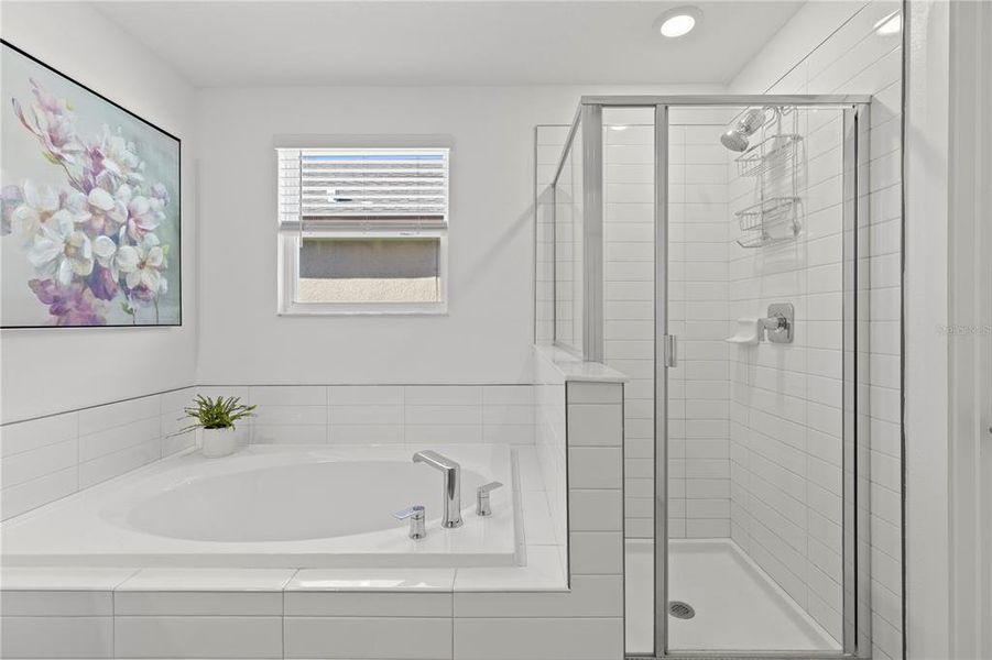 Furnished interior view inside a new home in Bryant Square: The Manors, New Port Richey (Image 37).