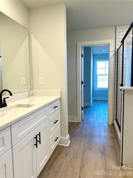 Furnished interior view inside a new home in , Mocksville (Image 7).