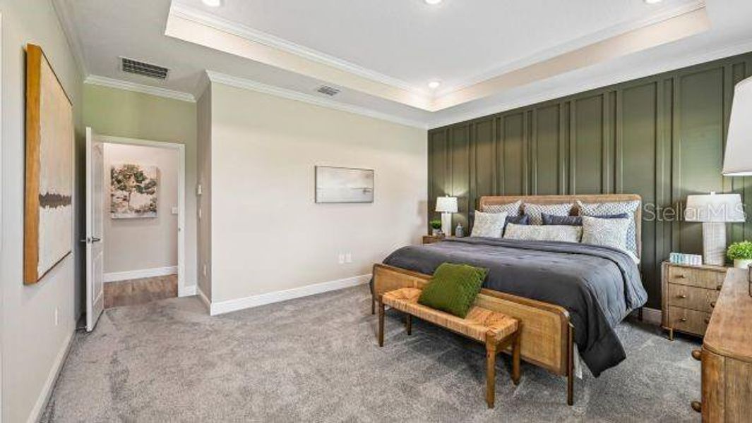 Furnished interior view inside a new home in , Venice (Image 20).