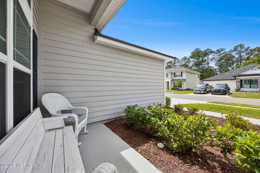 Exterior details and patio area of a home in , Yulee (Image 2). Exterior details and patio area of a home in , Yulee (Image 2).