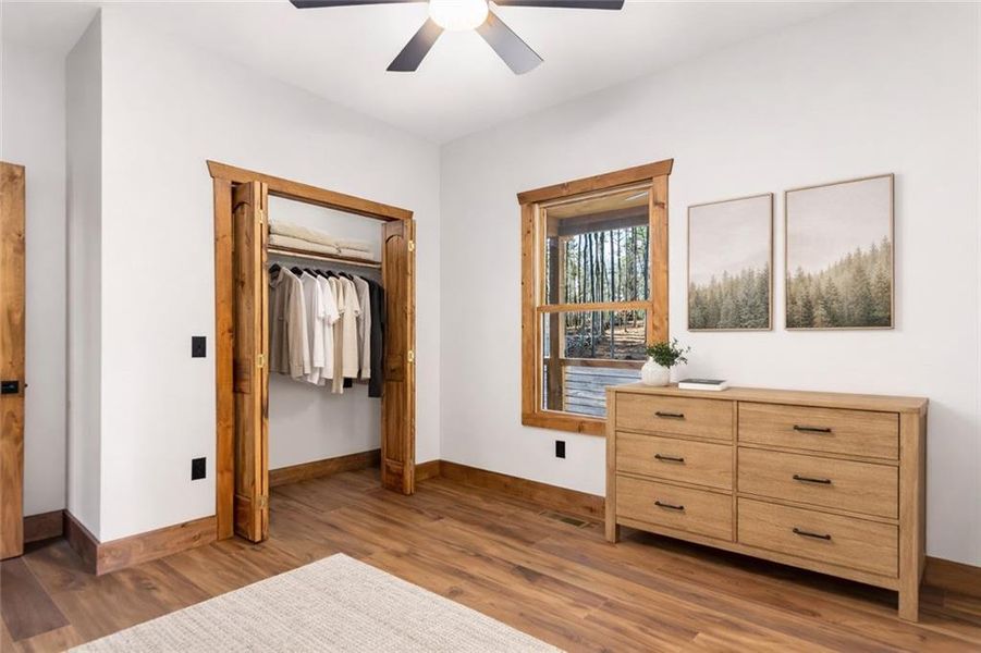 Furnished interior view inside a new home in , Ellijay (Image 10).