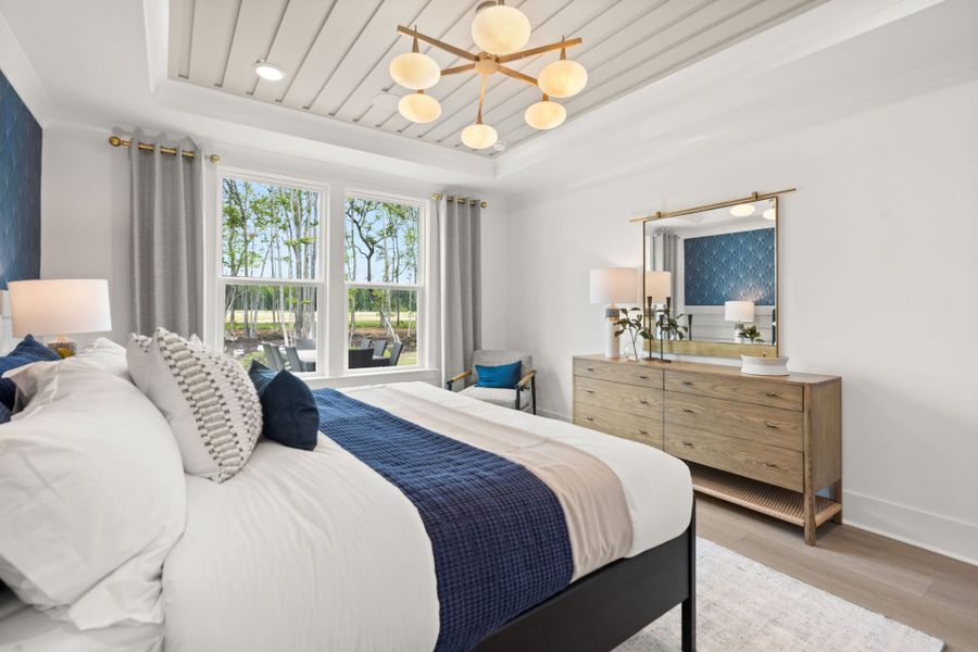 Furnished interior view inside a new home in Sun City Hilton Head, Bluffton (Image 13).