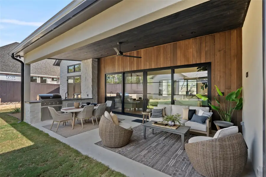 Back Patio off Courtyard