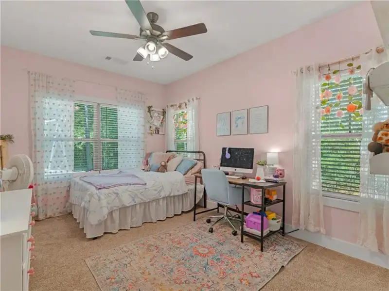 Furnished interior view inside a new home in , Monticello (Image 32).