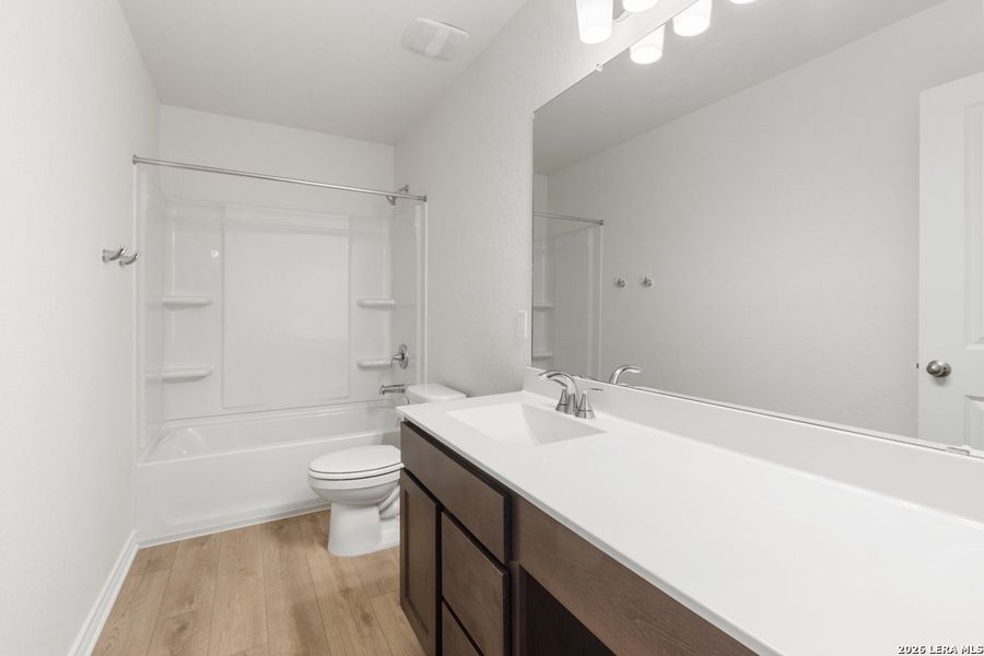 Furnished interior view inside a new home in Knox Ridge, Converse (Image 9).