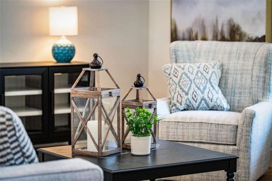 Close-up of interior finishes inside a home in , Morganton (Image 50).