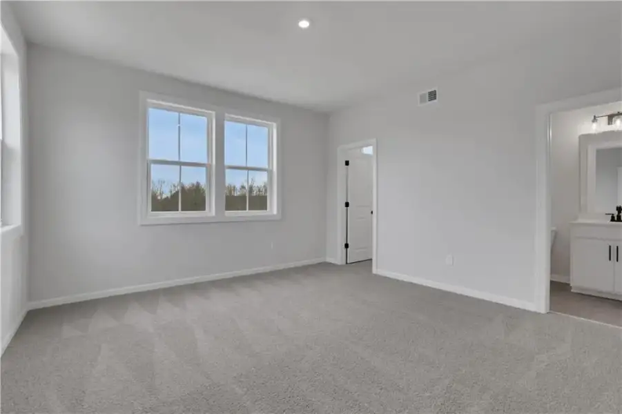 Spacious, unfurnished interior of a new home in Acacia, Cumming (Image 23). Spacious, unfurnished interior of a new home in Acacia, Cumming (Image 23).