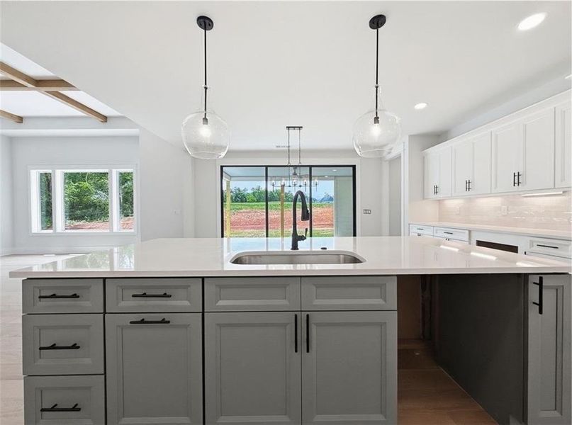 Furnished interior view inside a new home in , Rydal (Image 30).