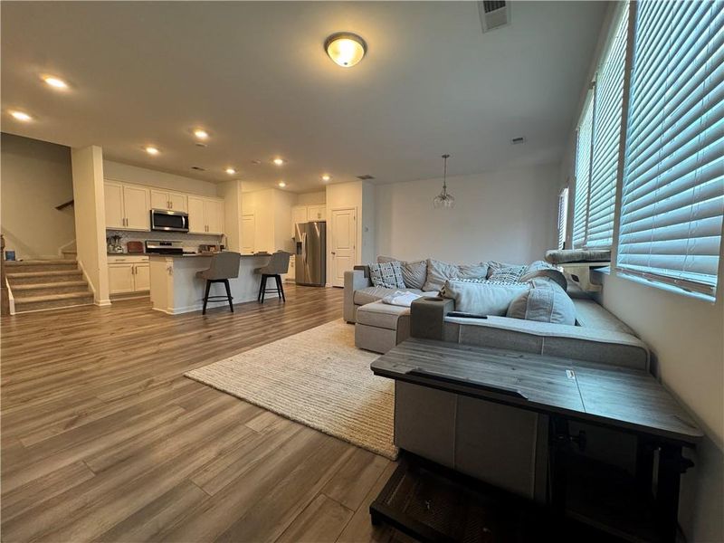 Furnished interior view inside a new home in , Duluth (Image 5). Furnished interior view inside a new home in , Duluth (Image 5).