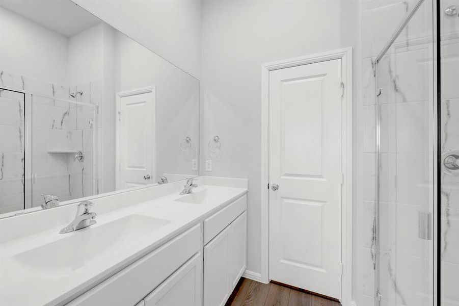 Furnished interior view inside a new home in Meadow Park, Denton (Image 7). Furnished interior view inside a new home in Meadow Park, Denton (Image 7).