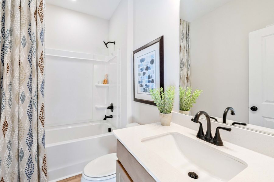 Furnished interior view inside a new home in Jackson Hills, Clarksville (Image 7).