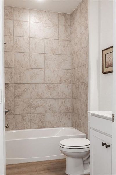 Downstairs full bathroom.