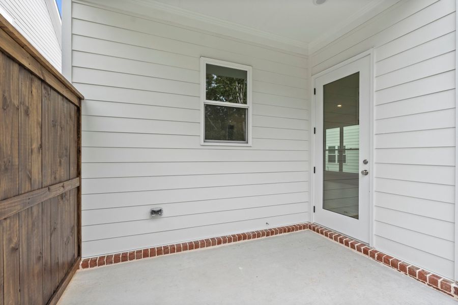 Representative exterior details of a home built from the The Castleberry by The Providence Group in Palisades Single Family, Cumming (Image 29).