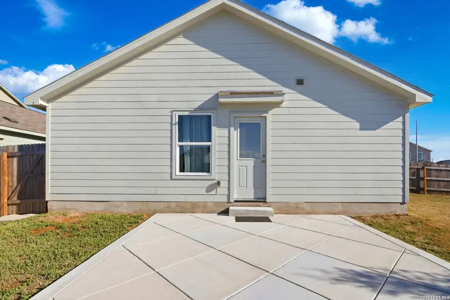 Exterior details and patio area of a home in Mission del Lago, San Antonio (Image 24). Exterior details and patio area of a home in Mission del Lago, San Antonio (Image 24).
