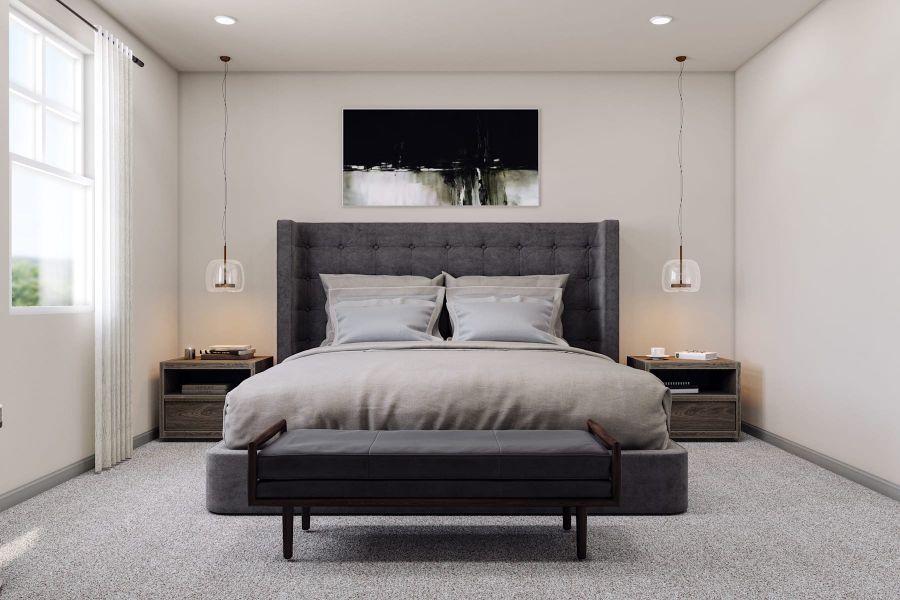 Representative furnished interior of a home built from the 4 by Tri Pointe Homes in Sugar Mill Village, Longmont (Image 35).