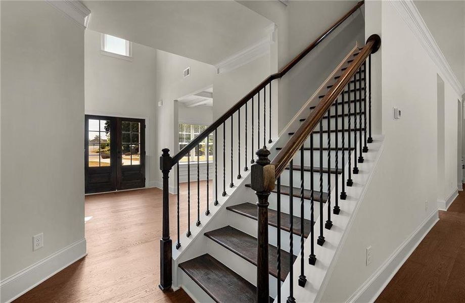Spacious, unfurnished interior of a new home in The Landing at Miller’s Ferry, Adairsville (Image 35). Spacious, unfurnished interior of a new home in The Landing at Miller’s Ferry, Adairsville (Image 35).