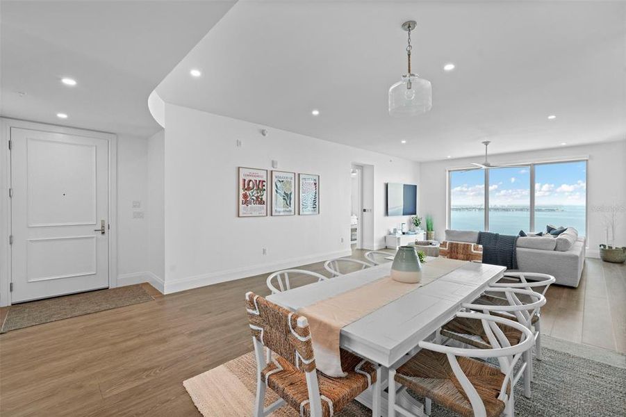 Furnished interior view inside a new home in Altura Bayshore, Tampa (Image 13). Furnished interior view inside a new home in Altura Bayshore, Tampa (Image 13).