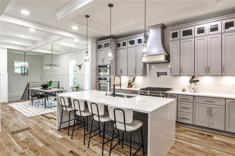 Furnished interior view inside a new home in , Decatur (Image 19).