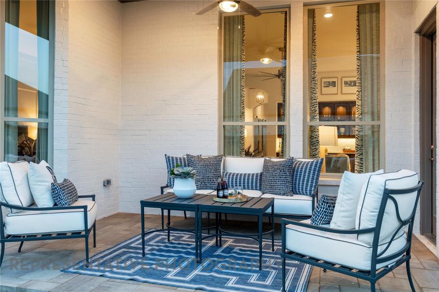 Exterior details and patio area of a home in , Brookshire (Image 22). Exterior details and patio area of a home in , Brookshire (Image 22).