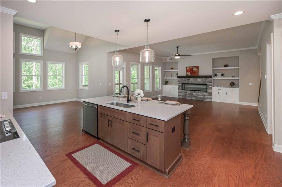 Furnished interior view inside a new home in , Douglasville (Image 18).