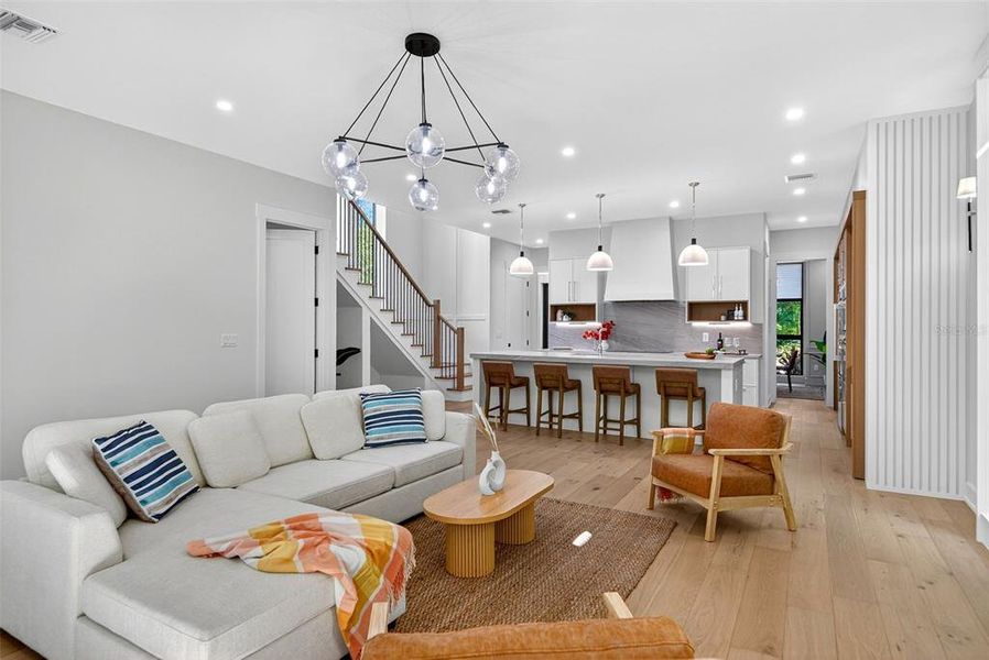 Furnished interior view inside a new home in , Sarasota (Image 18).