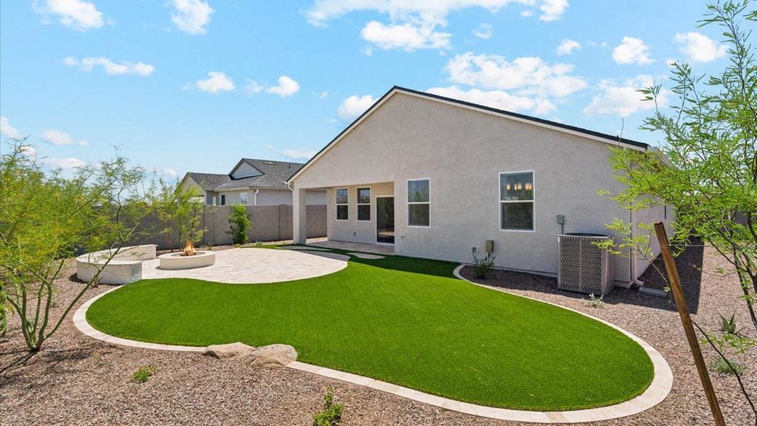 Exterior details and patio area of a home in Carlton Commons, Casa Grande (Image 22).