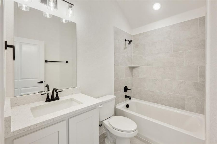 Furnished interior view inside a new home in Trees Farm, DeSoto (Image 11). Furnished interior view inside a new home in Trees Farm, DeSoto (Image 11).