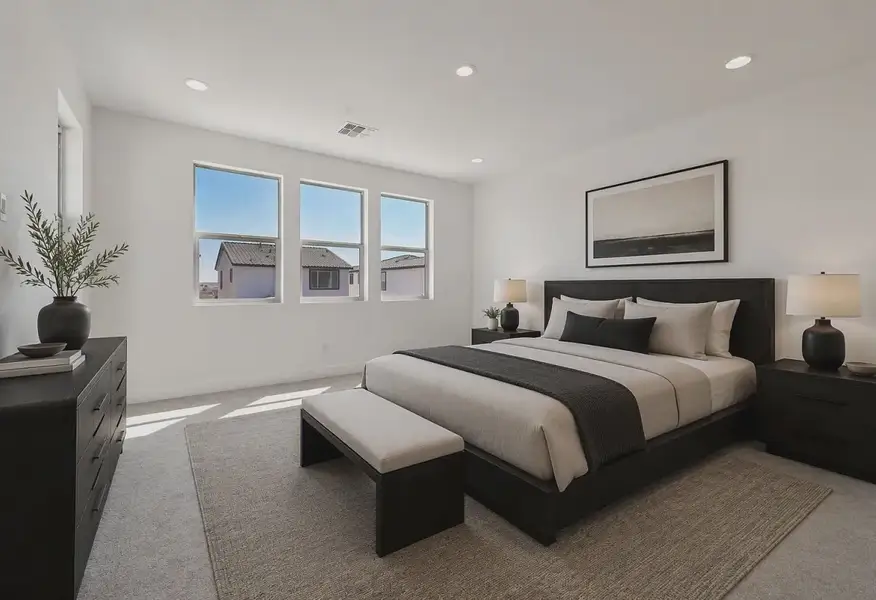 Primary Bedroom Virtually Staged - 11 of 16