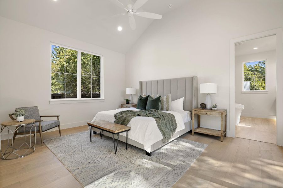 Furnished interior view inside a new home in , Austin (Image 11). Furnished interior view inside a new home in , Austin (Image 11).