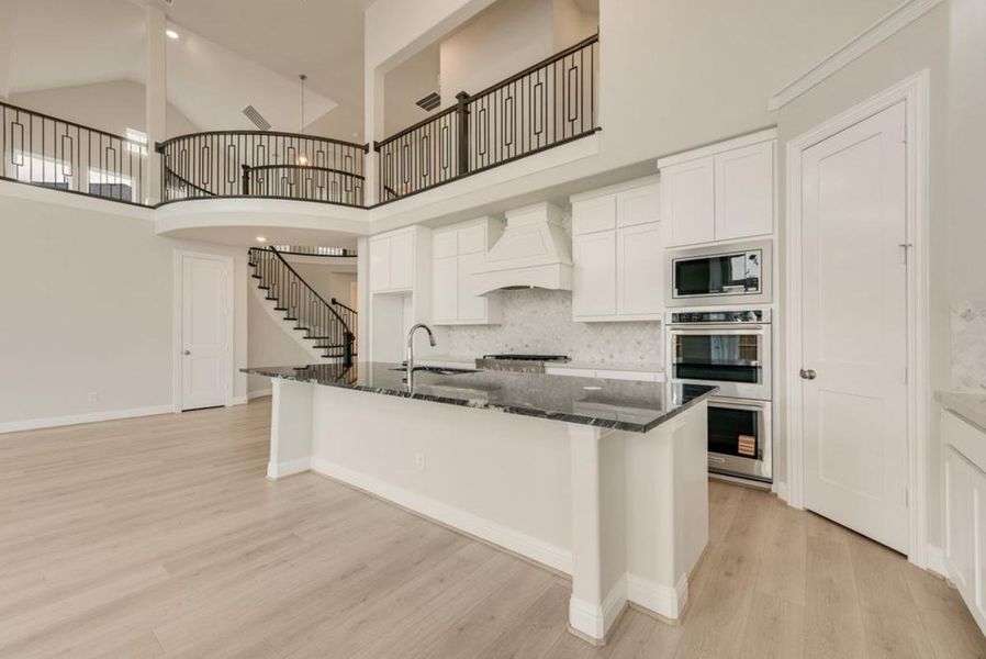 Furnished interior view inside a new home in Somercrest, Midlothian (Image 8).
