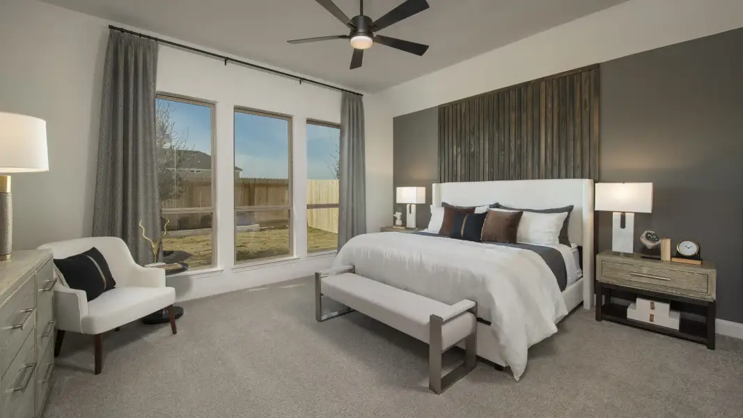 Furnished interior view inside a new home in Escondido, Magnolia (Image 28).
